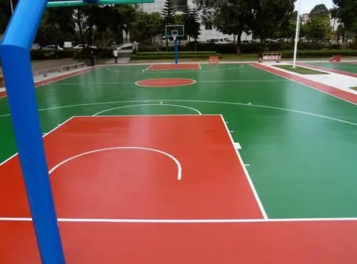 海北球场地面翻新,裂缝修重要性